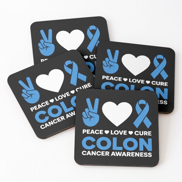Item preview, EACE LOVE CURE Colon Cancer Awareness designed and sold by TrinaEspinoza.