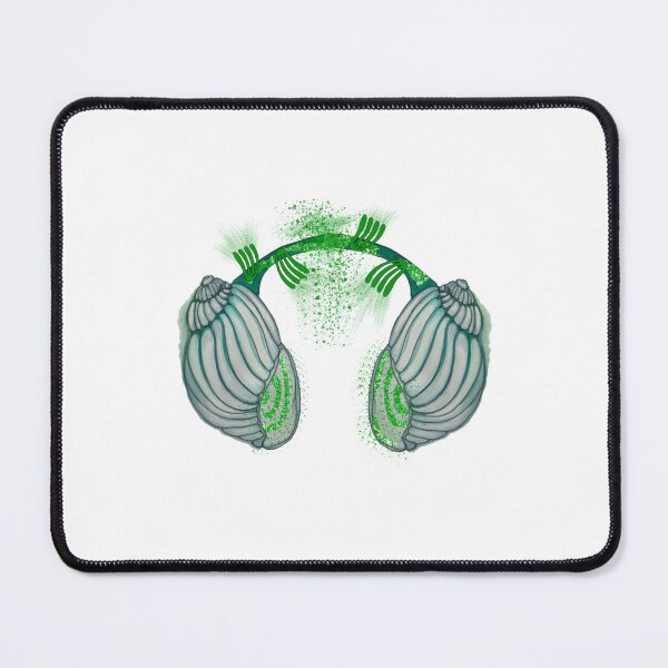 Item preview, Ears Shell Surreal Sea Snail Acoustic Sound Art designed and sold by drawfreak.
