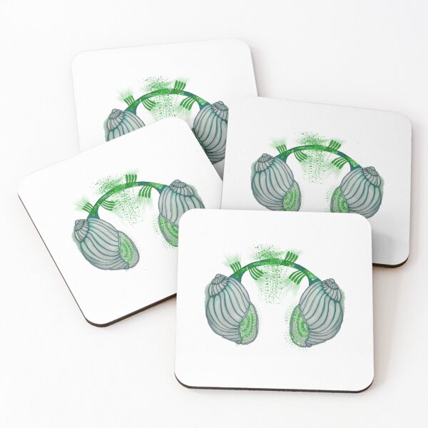 Item preview, Ears Shell Surreal Sea Snail Acoustic Sound Art designed and sold by drawfreak.