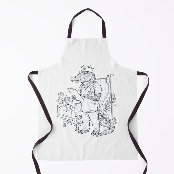 Item preview, Vintage Alligator Nurse Animal Lover designed and sold by TerryConnells.