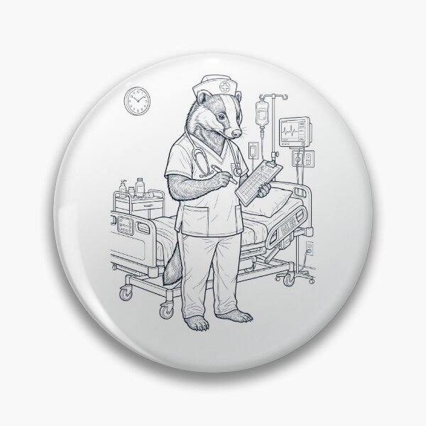 Artikelvorschau, Vintage Dachs Nurse Tierliebhaber entworfen und verkauft von TerryConnells.