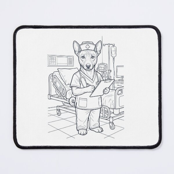 Item preview, Vintage Basenji Nurse Dog Dad Mom Lover designed and sold by TerryConnells.