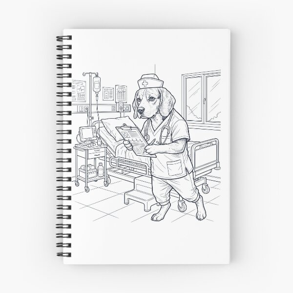 Item preview, Vintage Beagle Nurse Dog Dad Mom Lover designed and sold by TerryConnells.