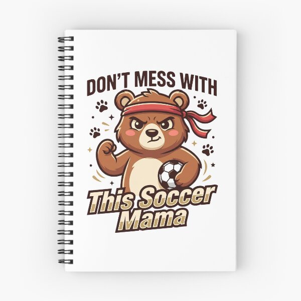 Item preview, Don't Mess With This Soccer Mama Bear Shirt designed and sold by BumbleBloom7.