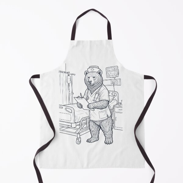 Item preview, Vintage Bear Nurse Animal Lover designed and sold by TerryConnells.