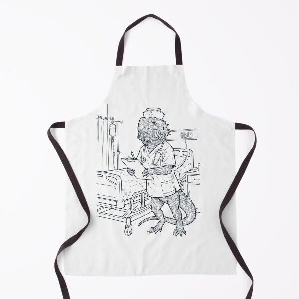 Item preview, Vintage Bearded Dragon Nurse Animal Lover designed and sold by TerryConnells.