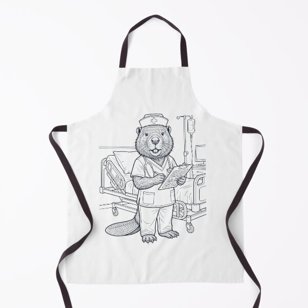 Item preview, Vintage Beaver Nurse Animal Lover designed and sold by TerryConnells.