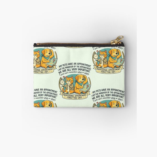 Item preview, Funny Pet Appointment Forgetting Cat & Dog PNG | Transparent Background T-Shirt Design designed and sold by arifali786.