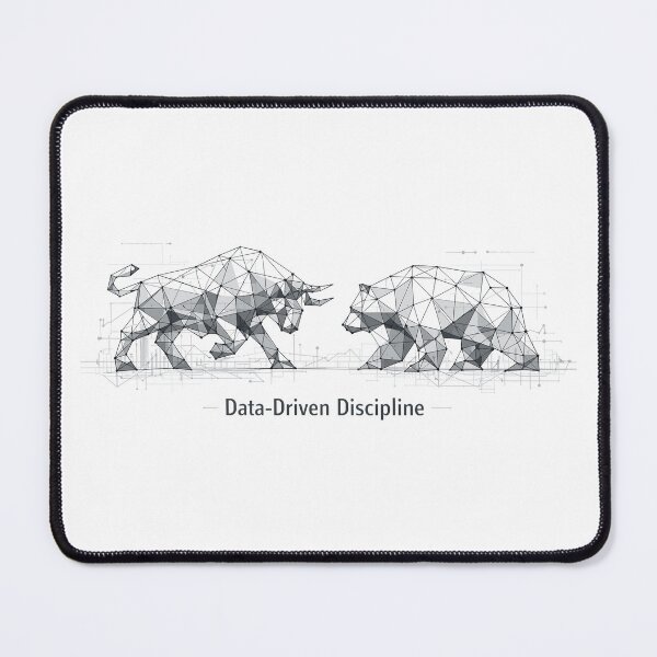 Item preview, Data-Driven Discipline: Bull & Bear Design designed and sold by Pineapple-Tree.
