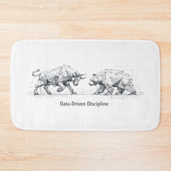 Item preview, Data-Driven Discipline: Bull & Bear Design designed and sold by Pineapple-Tree.