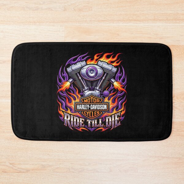 Item preview, Ride Till Die Harley Davidson Retro Motorcycle Design designed and sold by enzoade.