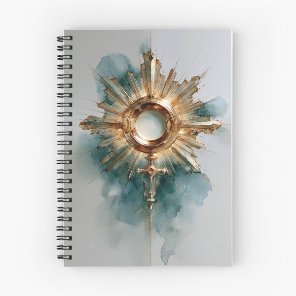 Item preview, Eucharistic Adoration, Monstrance Art, Catholic Eucharist Watercolor, Blessed Sacrament Decor designed and sold by FaithArtCrea.