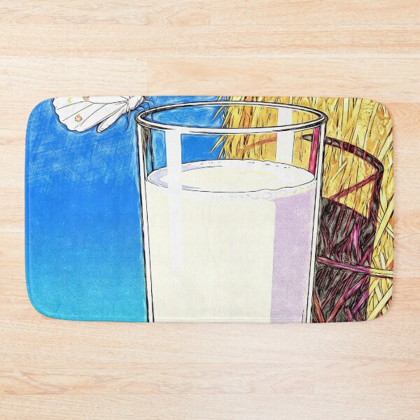 Item preview, Rustic Milk Glass and White Butterfly – Cottagecore Farm Art designed and sold by Hen-C-Art.