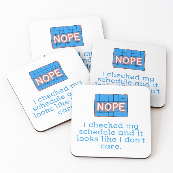 Item preview, I checked my schedule and it looks like I don't care. designed and sold by Creative jiffy.