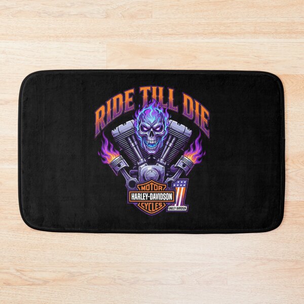 Item preview, Ride Till Die Harley Davidson Vintage Biker Graphic designed and sold by enzoade.