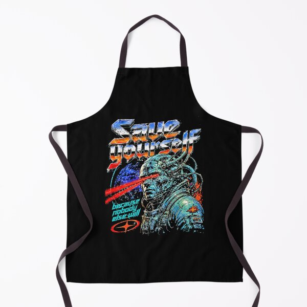 Item preview, Save Yourself Because Nobody Else Will Grunge Cyborg Warrior designed and sold by graphixpolash.