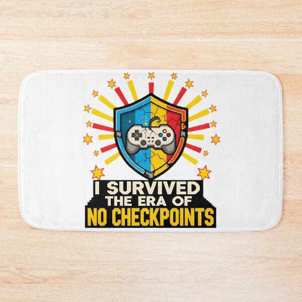 Item preview, I Survived the Era of No Checkpoints designed and sold by RetroPixel Apparel.
