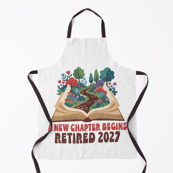 Item preview, A New Chapter Begins Retirement Last Day of School Teacher designed and sold by Colorfulman.