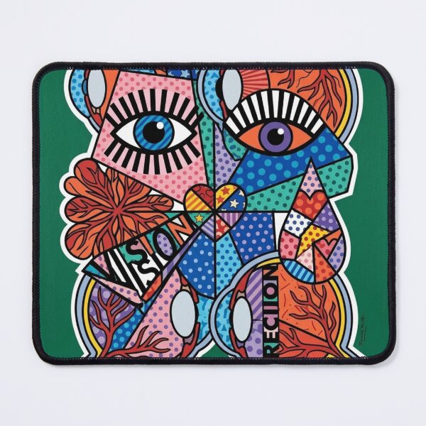 Item preview, Abstract Ophthalmology  Art green background ,brafdesign  designed and sold by Brafdesign.