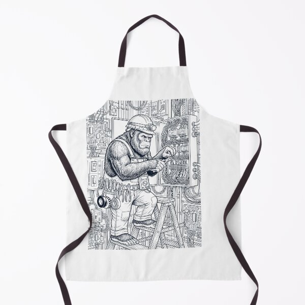 Item preview, Vintage Bigfoot Electrician Animal Lover designed and sold by DoodleTortle.