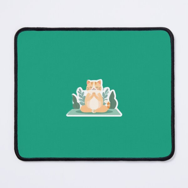 Item preview, Cat meditating designed and sold by KittyBloom.