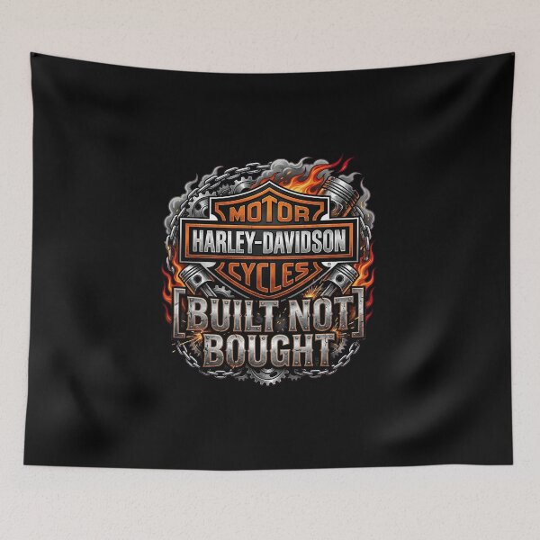 Item preview, Harley Davidson Built Not Bought Classic Cruiser Design designed and sold by enzoade.