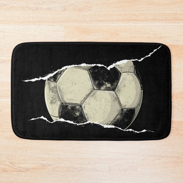 Item preview, Vintage Soccer Ball Breaking Through Torn Paper designed and sold by PMSNshop.