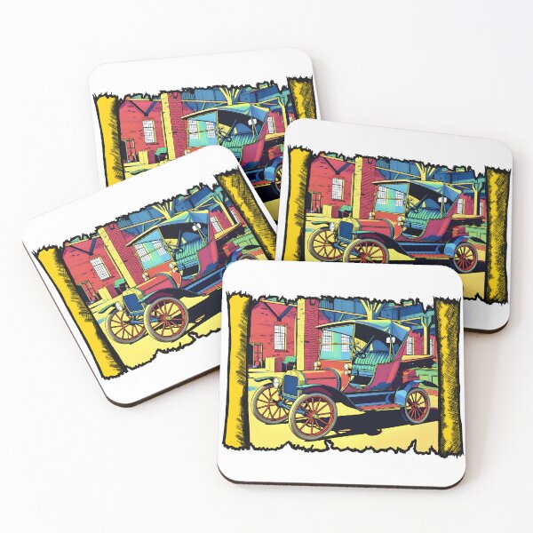 Item preview, First Mass Production Car Model T Vintage Pop Art Factory designed and sold by Daniela`s shop.