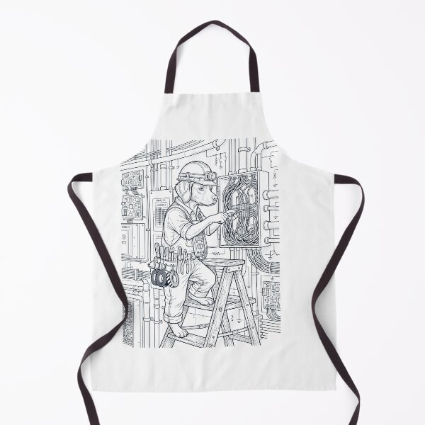 Item preview, Vintage Brittany Electrician Dog Dad Mom Lover designed and sold by DoodleTortle.