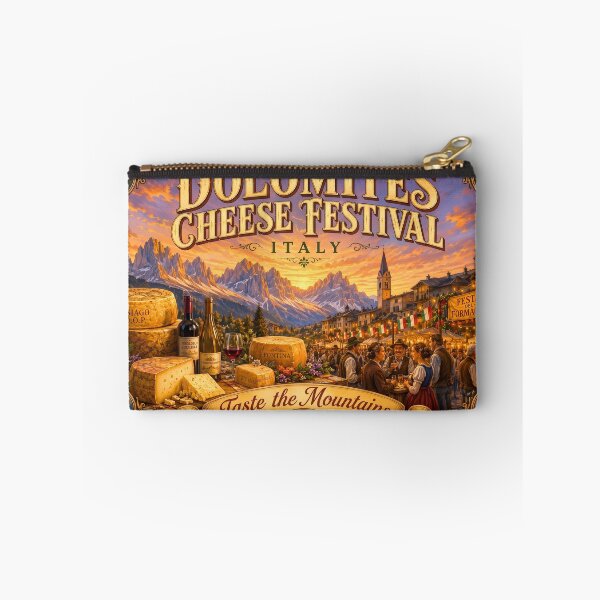 Item preview, Dolomites Cheese Festival Italy Vintage Retro Travel Poster designed and sold by Koalangel.