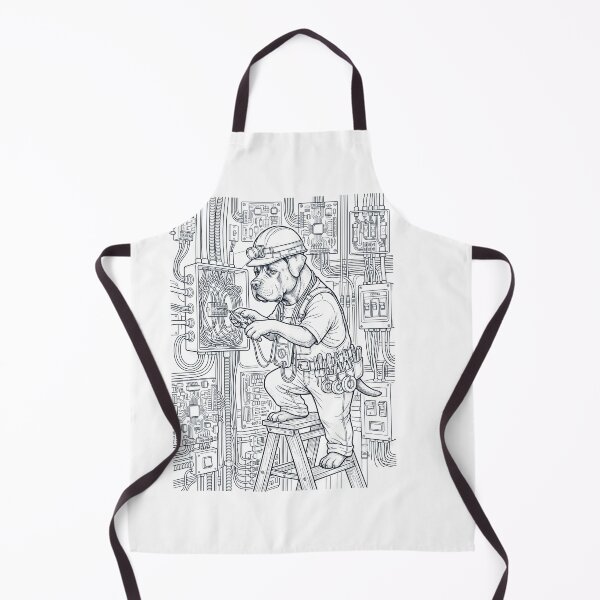 Item preview, Vintage Cane Corso Electrician Dog Dad Mom Lover designed and sold by DoodleTortle.