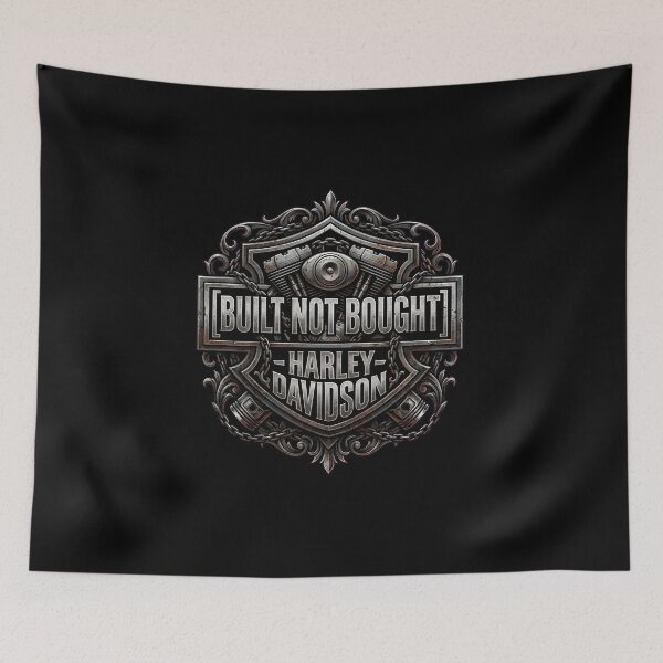 Item preview, Harley Davidson Built Not Bought Custom Bike Lifestyle Graphic designed and sold by enzoade.
