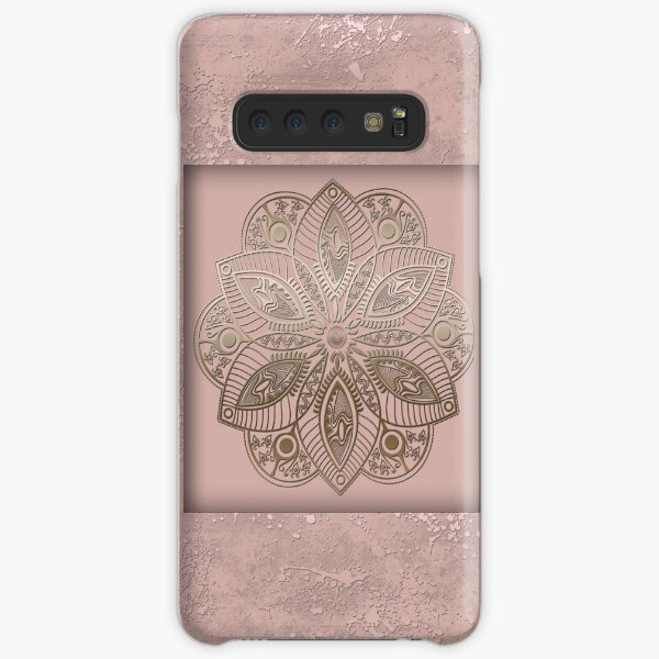 Mandala rosegold 2 Samsung Galaxy Snap Case
