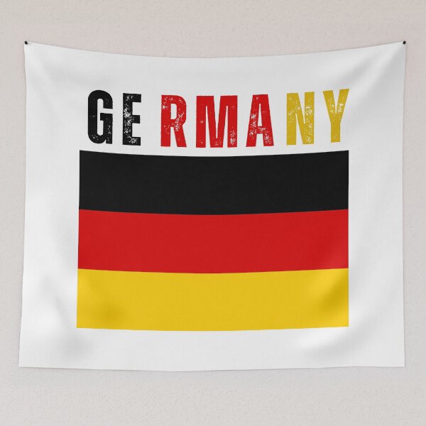 Item preview, Germany Flag Minimalist Vintage Typography Design designed and sold by Karim-Karem.