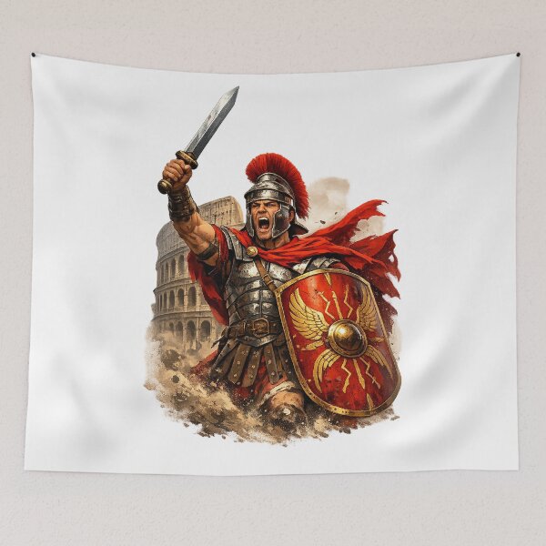 Item preview, Roman Legionary Battle Cry – Colosseum Warrior designed and sold by slikar.