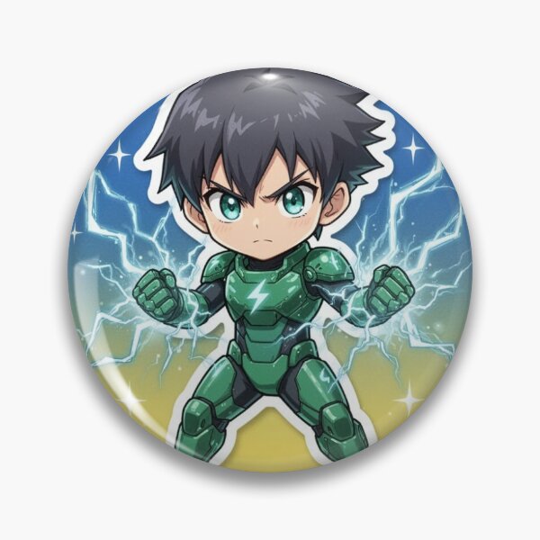 Item preview, Thunder Strike Hero Sticker designed and sold by blossomfun.