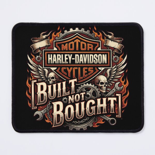 Item preview, Harley Davidson Built Not Bought American Garage Style Artwork designed and sold by enzoade.