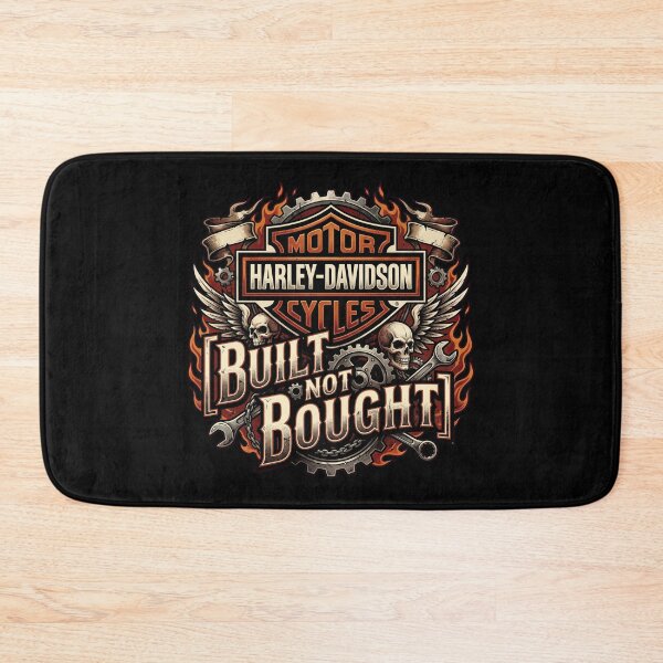 Item preview, Harley Davidson Built Not Bought American Garage Style Artwork designed and sold by enzoade.