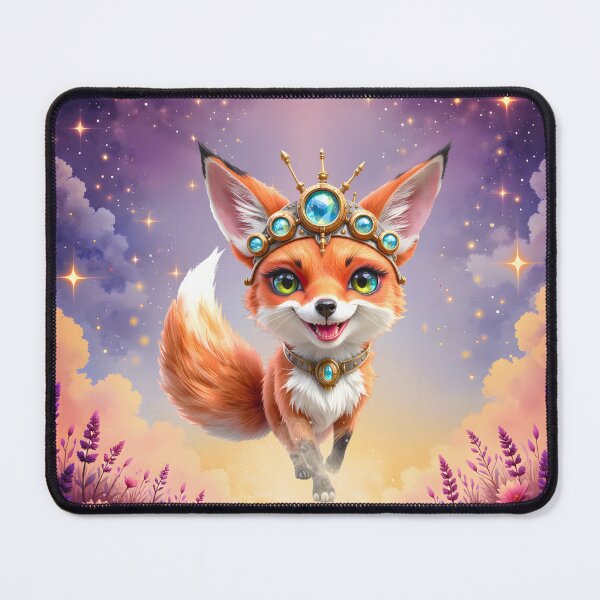 Item preview, Starlit Fox of the Moonlit Meadows designed and sold by nicky2342.