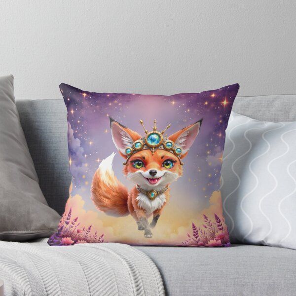 Item preview, Starlit Fox of the Moonlit Meadows designed and sold by nicky2342.