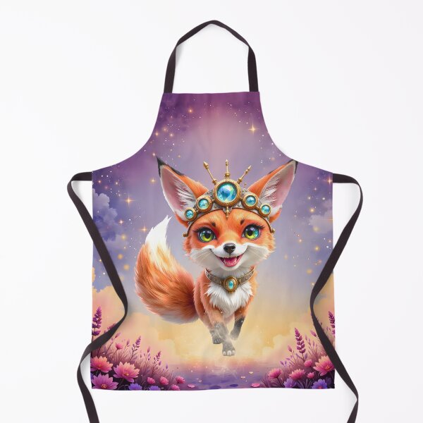 Item preview, Starlit Fox of the Moonlit Meadows designed and sold by nicky2342.