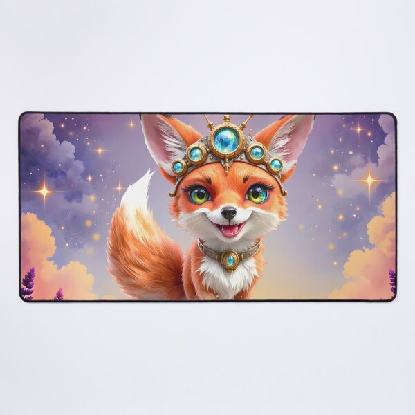 Item preview, Starlit Fox of the Moonlit Meadows designed and sold by nicky2342.
