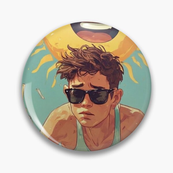 Item preview, The heat was intense on the beach. designed and sold by Whose-sweat.