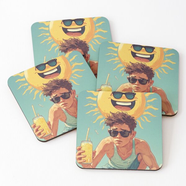 Item preview, The heat was intense on the beach. designed and sold by Whose-sweat.