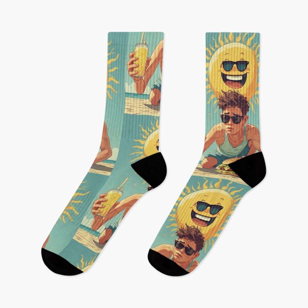 Item preview, The heat was intense on the beach. designed and sold by Whose-sweat.