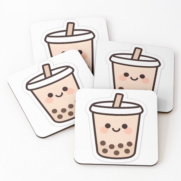 Item preview, Kawaii Boba Milk Tea Character  Cute Asian Aesthetic Design designed and sold by Lyrical Soul.
