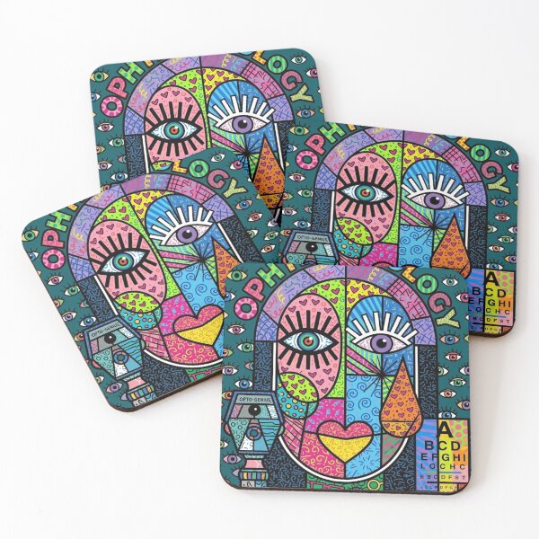 Item preview,  Abstract Ophthalmology Colorful Art,brafdesign  designed and sold by Brafdesign.