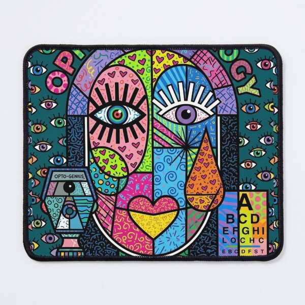 Item preview,  Abstract Ophthalmology Colorful Art,brafdesign  designed and sold by Brafdesign.