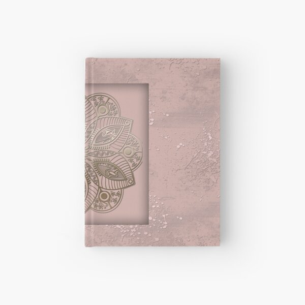 Mandala rosegold 2 Hardcover Journal