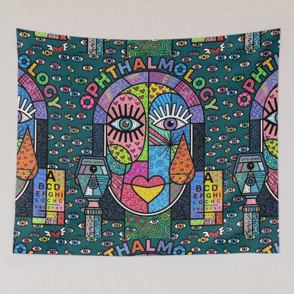 Item preview,  Abstract Ophthalmology Colorful Art,brafdesign  designed and sold by Brafdesign.